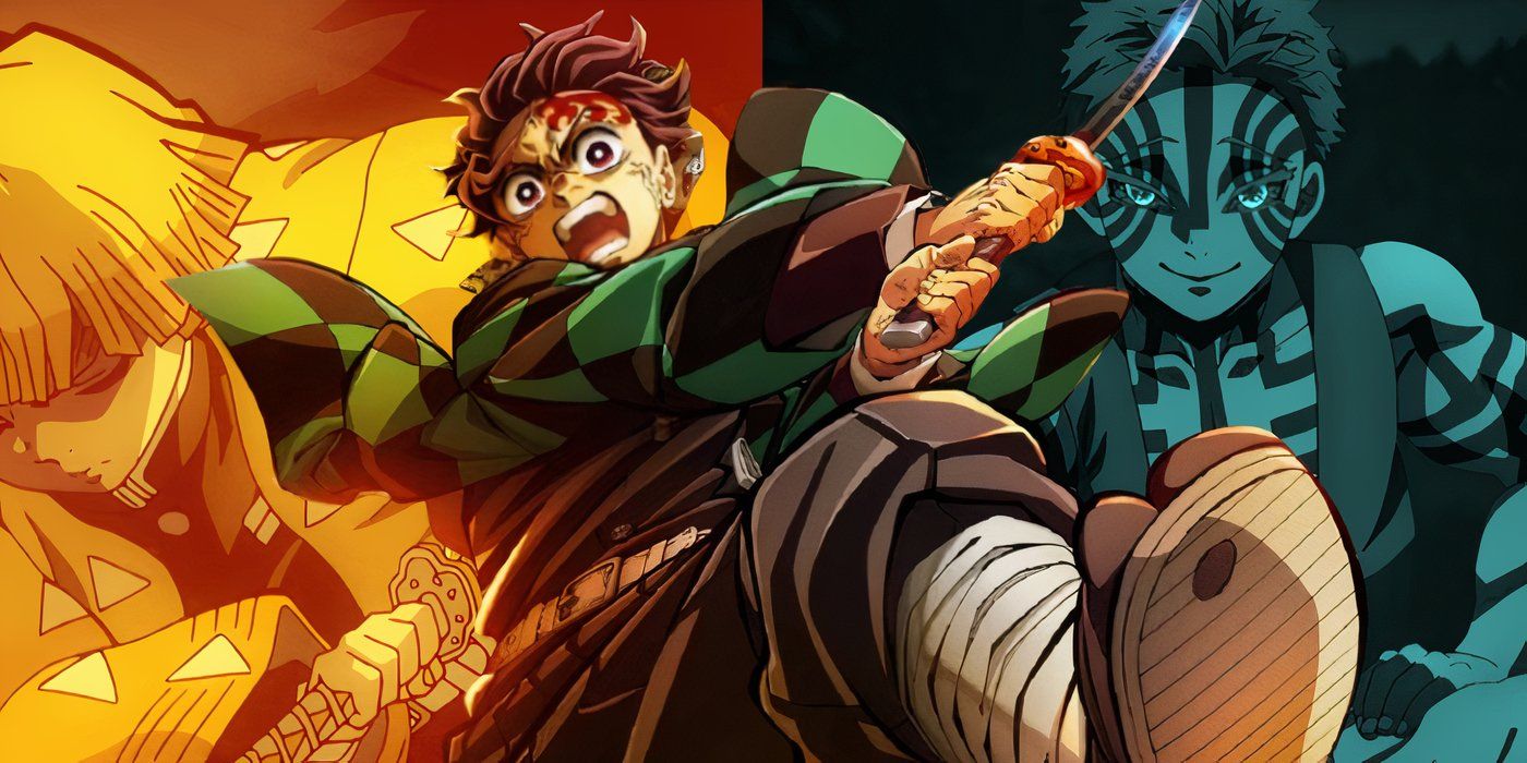 demon slayer zenitsu tanjiro e akaza