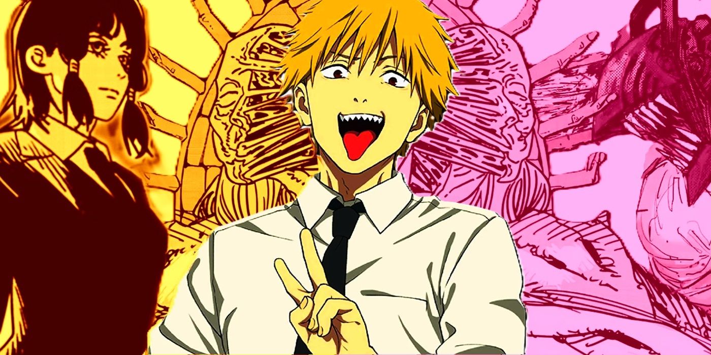 chainsaw man denji, fumiko and aging devil