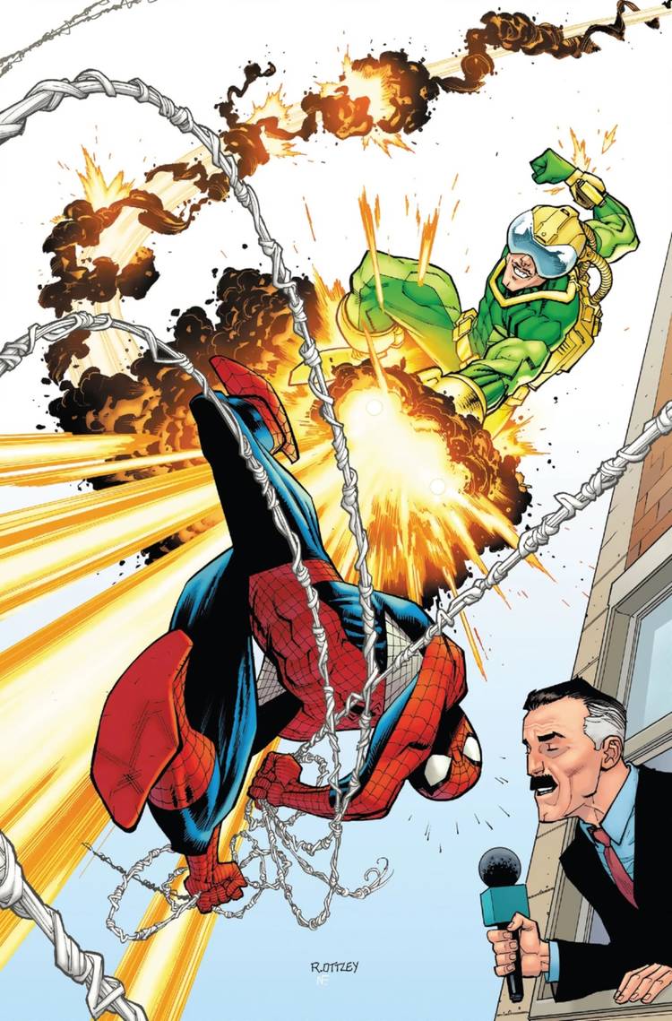 Chance Fighting Against Spider-Man