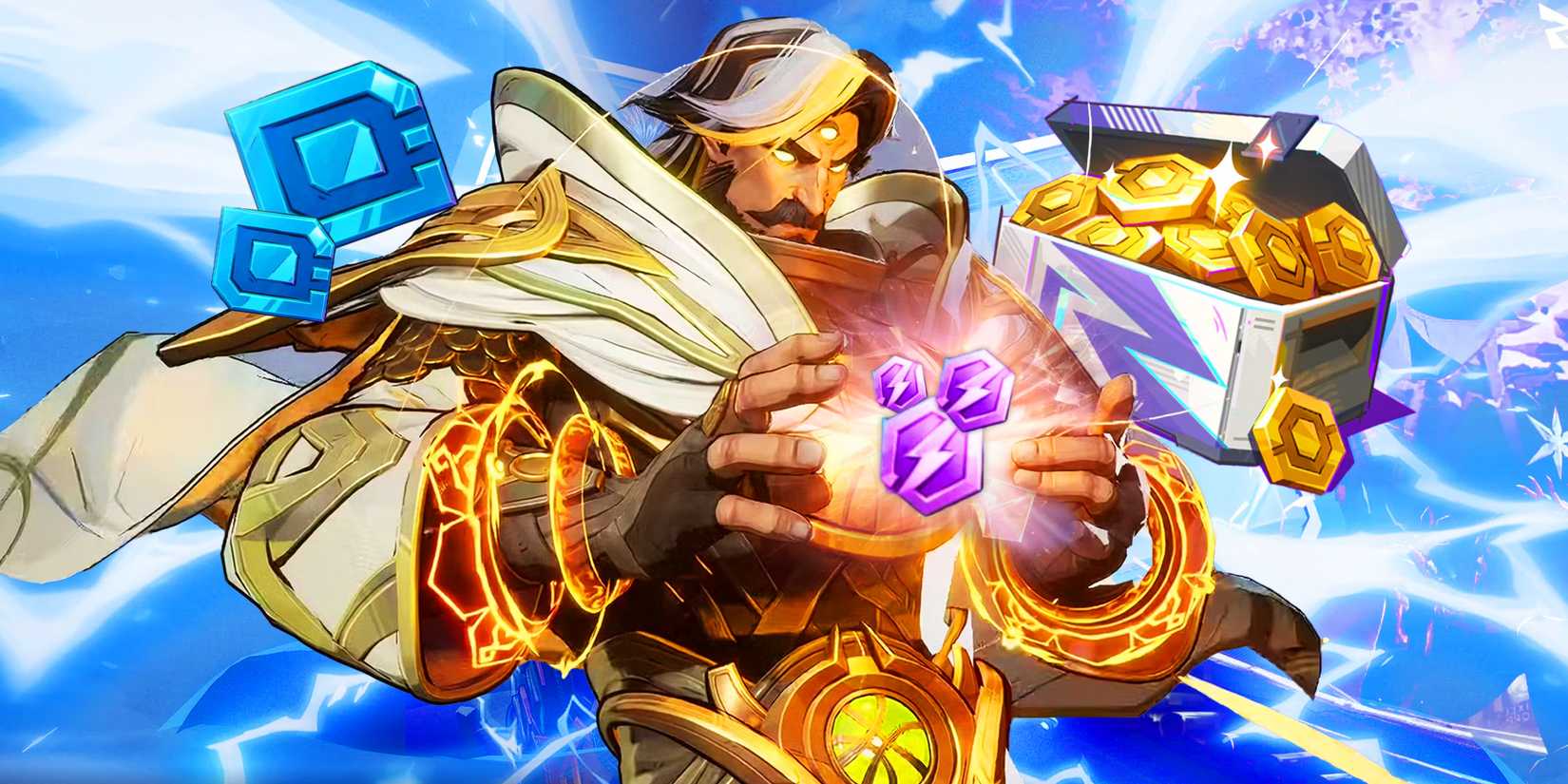 Doctor Strange from Marvel Rivals with Chronotokens, Lattice and Units.