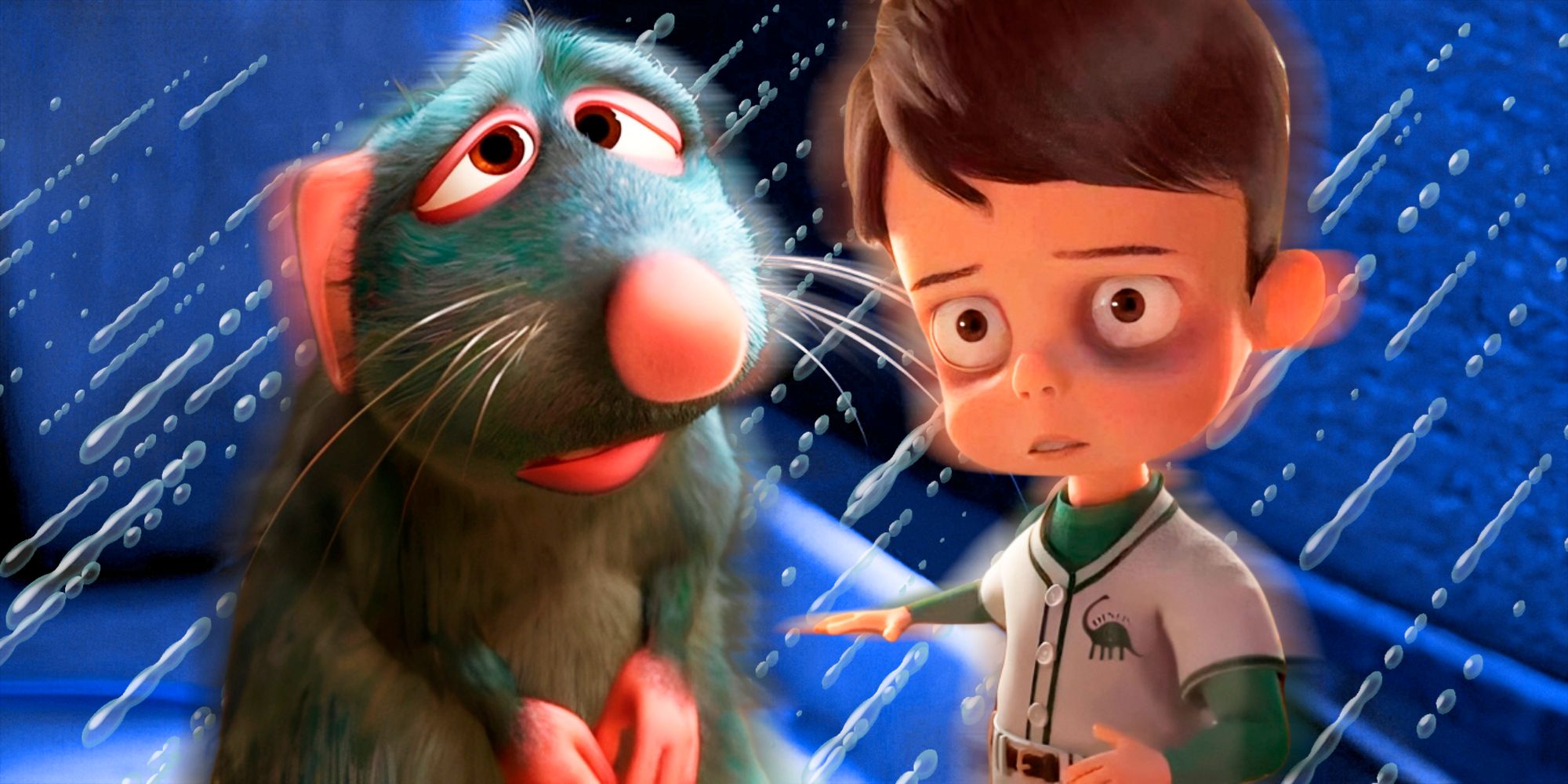 characters from Meet The Robinsons and Ratatouille
