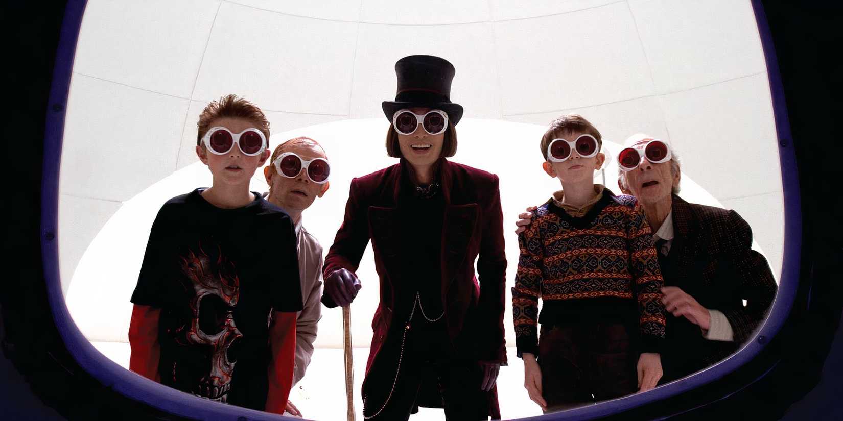 TV Room in Charlie and the Chocolate Factory.
