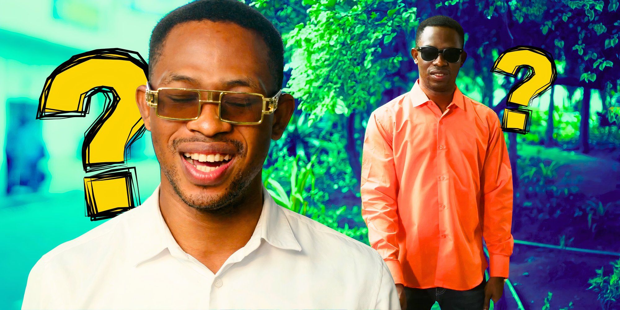 montage Chidi Ikpeamaeze from 90 Day Fiancé Before the 90 Days talking and walking with cane