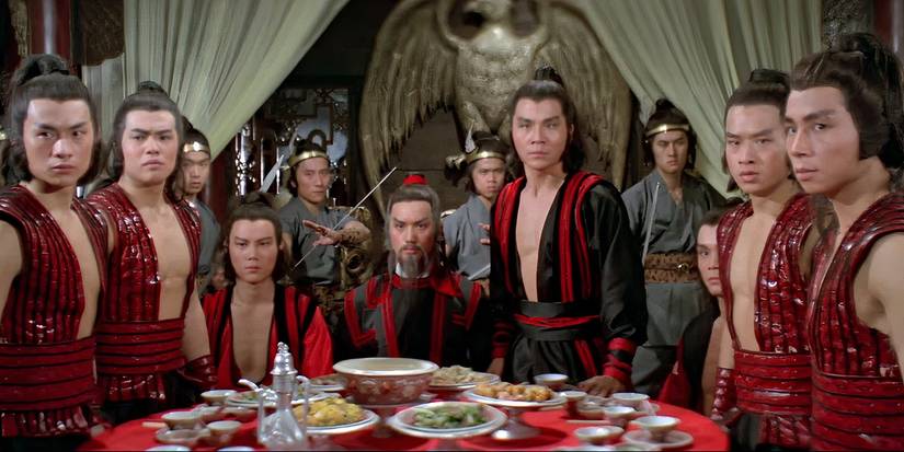 Chieng Sheng Lo Mang and Lu Feng in Flag of Iron