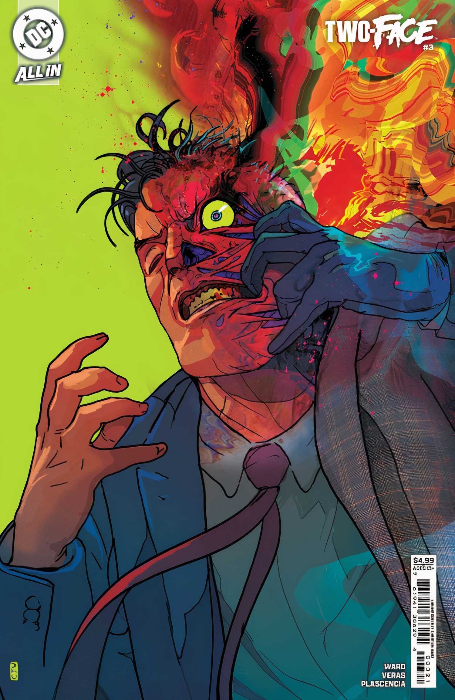 Christian Ward variant cover Two-Face #3