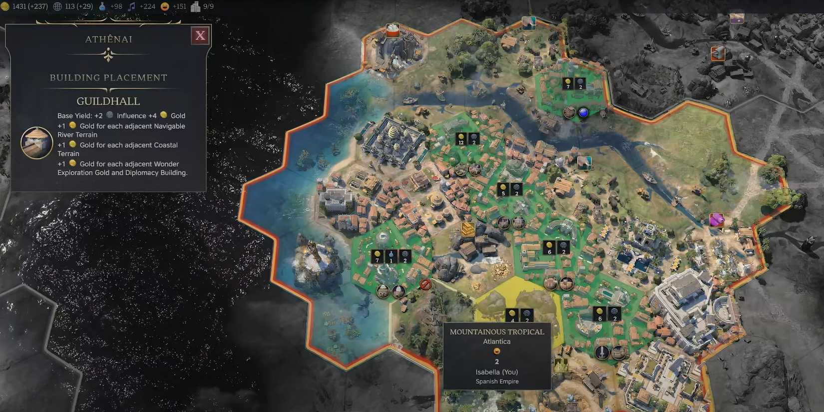 Civ 7 Guild Hall