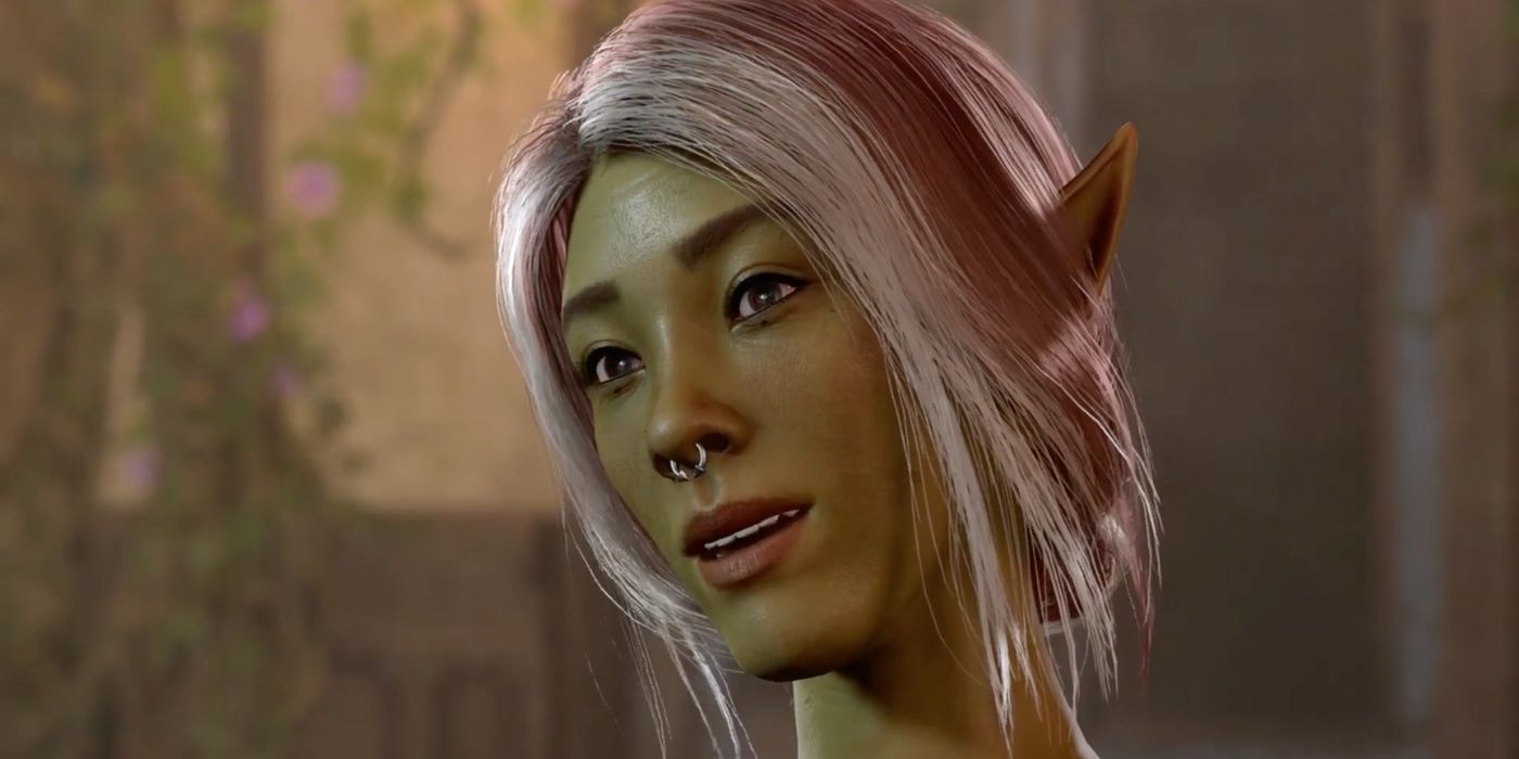 Closeup of Naoise Nallinto in Baldur&rsquo;s Gate 3