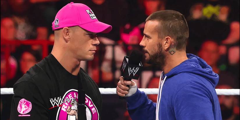 CM Punk vs John Cena pic 2