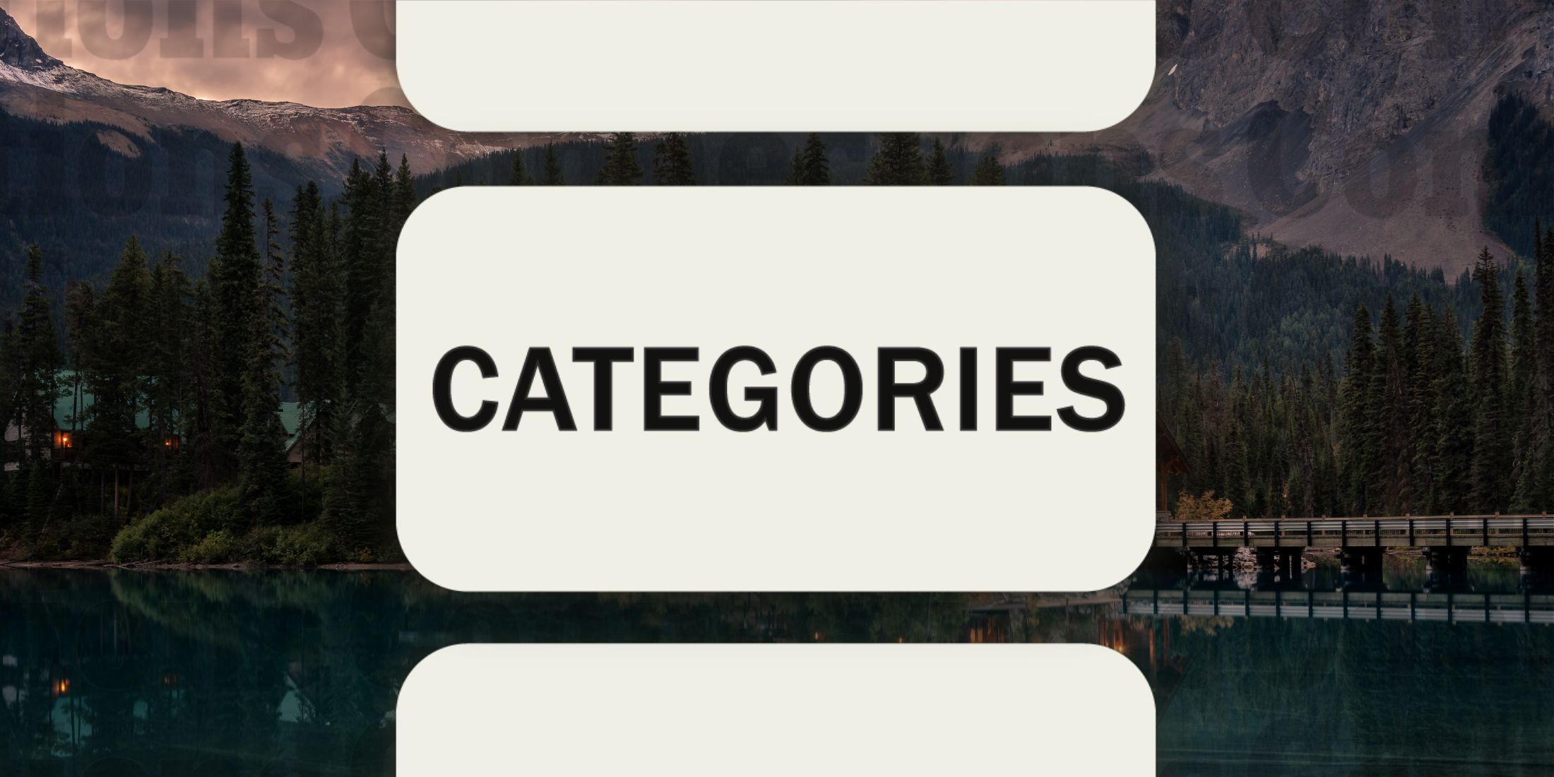 Lodge in Connections Categories January 25