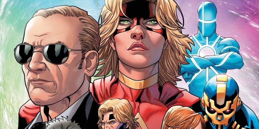 Phil Coulson and the other members of the Infinity Watch.