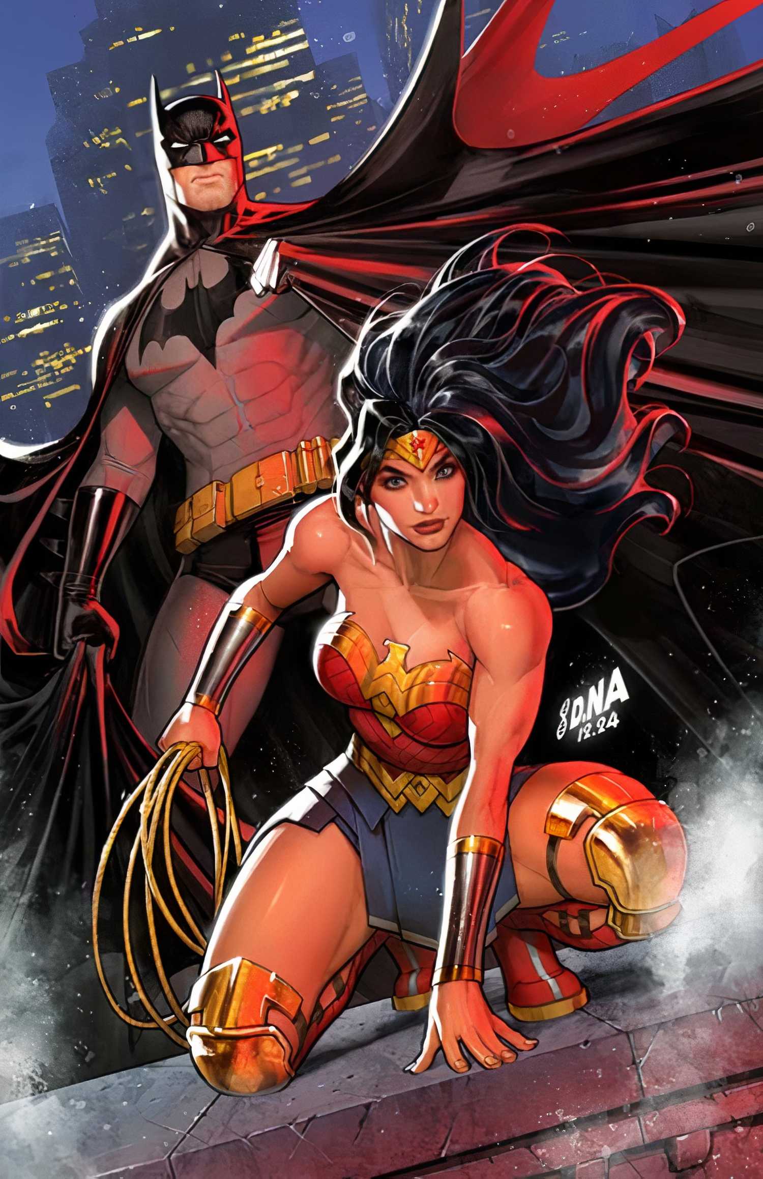 Cover B David Nakayama Card Stock Variant Batman Wonder Woman #20