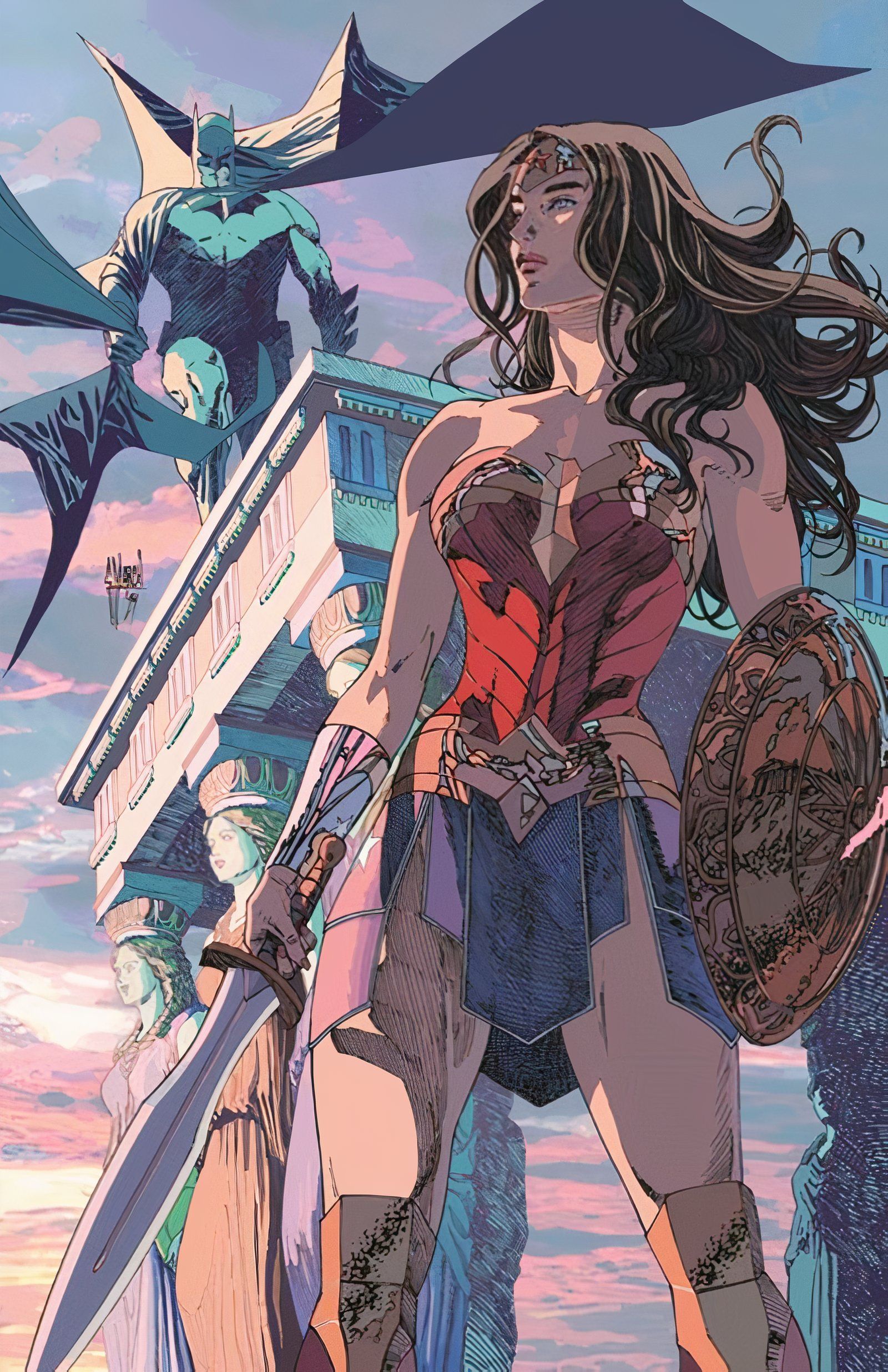 Cover C Guillem March Card Stock Variant Wonder WOman #20 batman