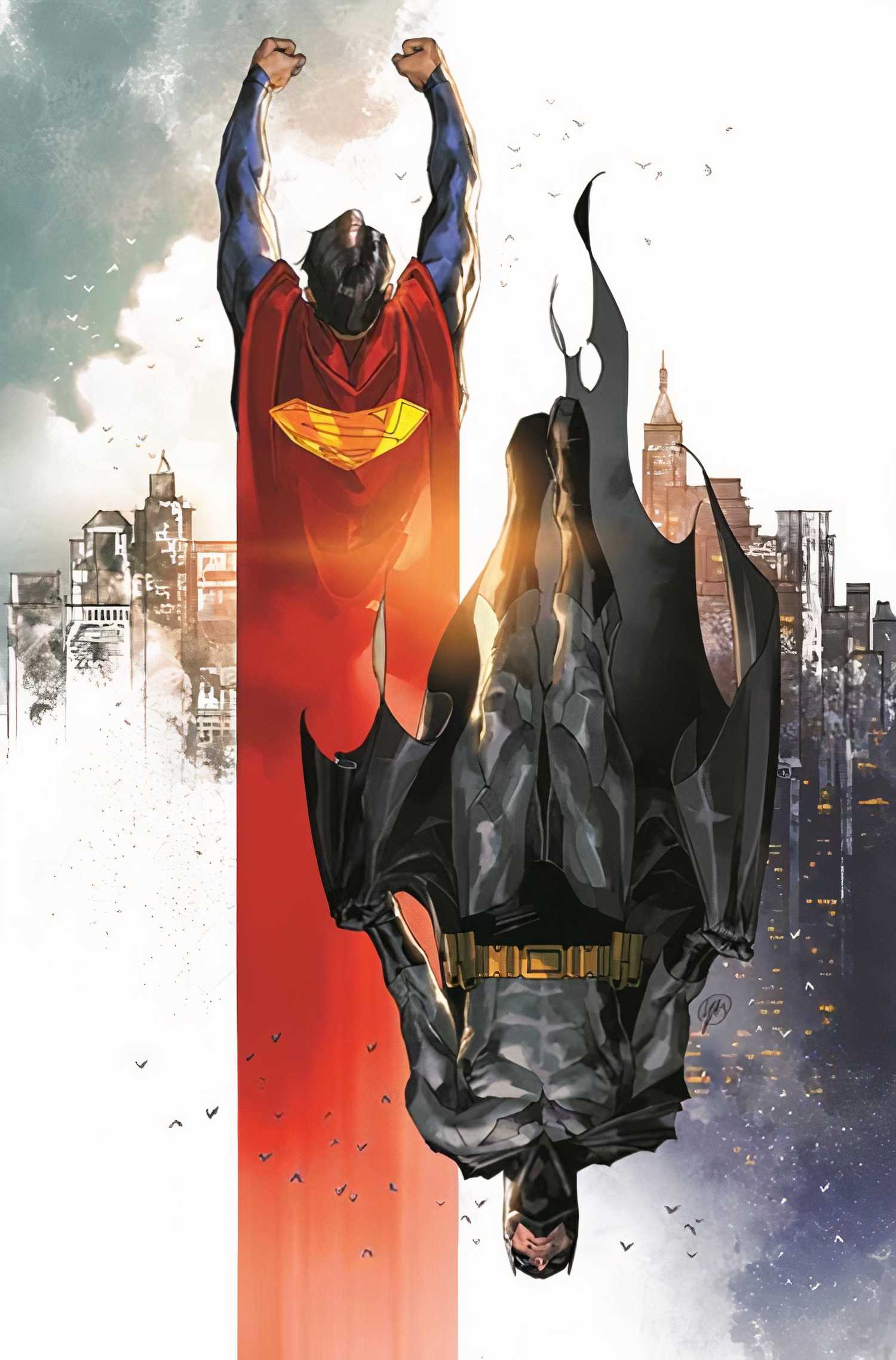 Cover E Card Stock Variant by for Yasmine Putri Batman Superman World's Finest #37