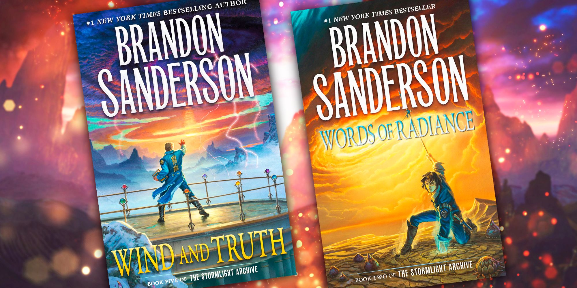 Covers of Wind and Truth and Words of Radiance