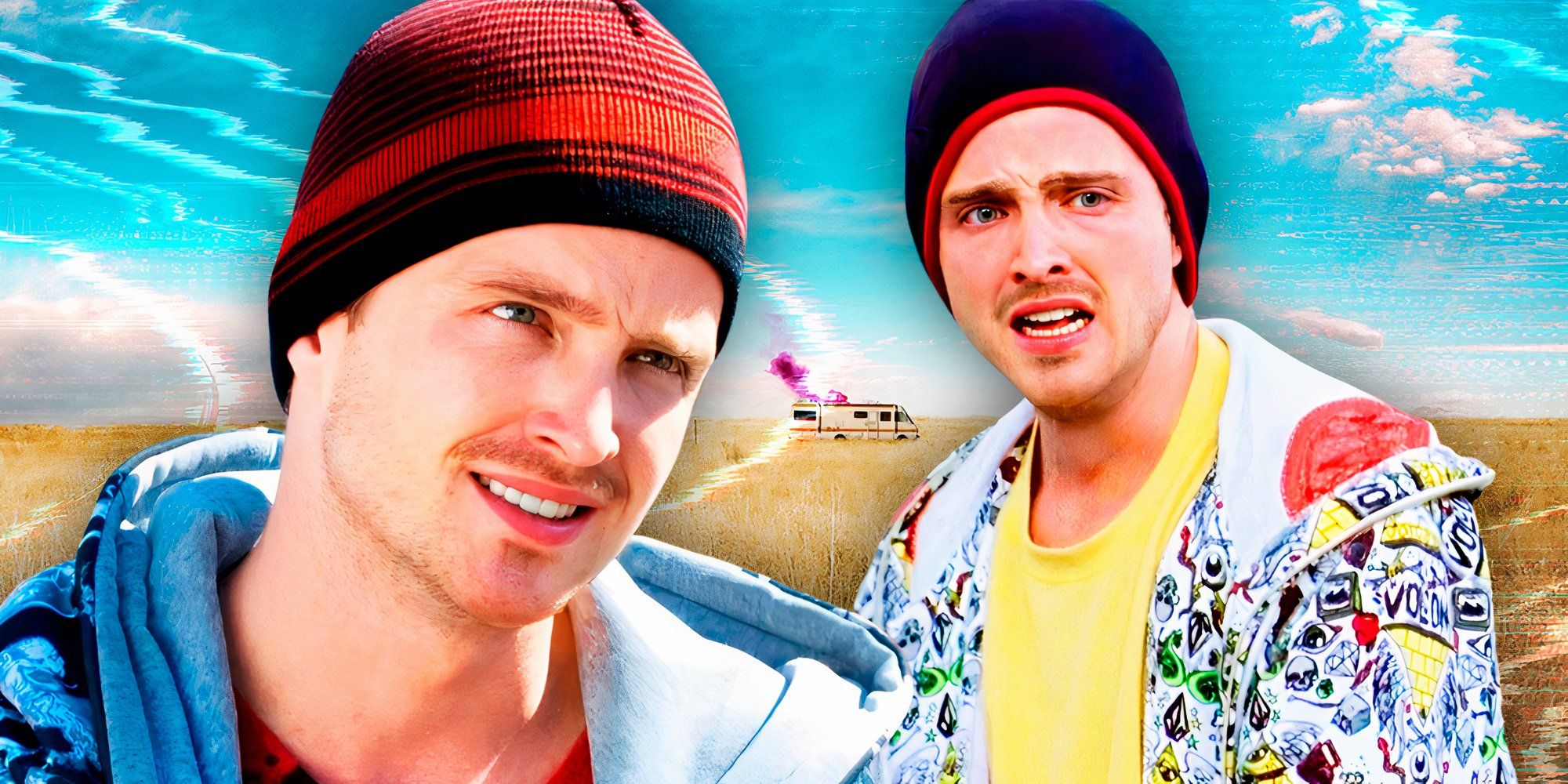 Custom image of Aaron Paul as Jesse Pinkman in Breaking Bad