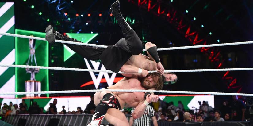 Daniel Bryan tries to eliminate Viktor in WWE's Greatest Royal Rumble match