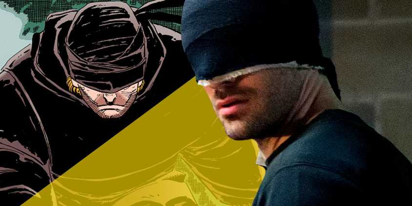 daredevil first costume black ninja
