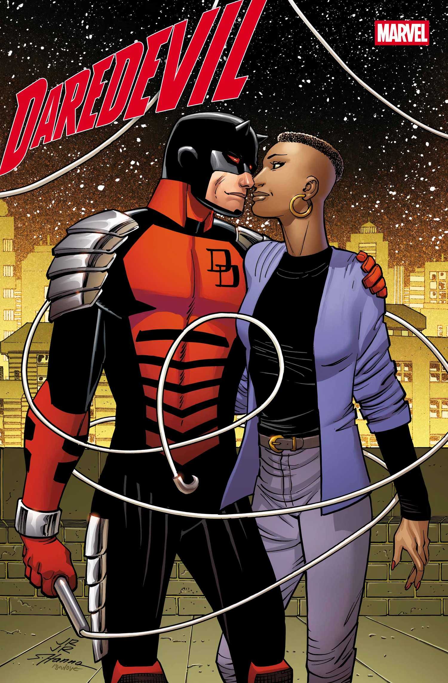 Daredevil in Black Armor with Nyla Skin Marvel