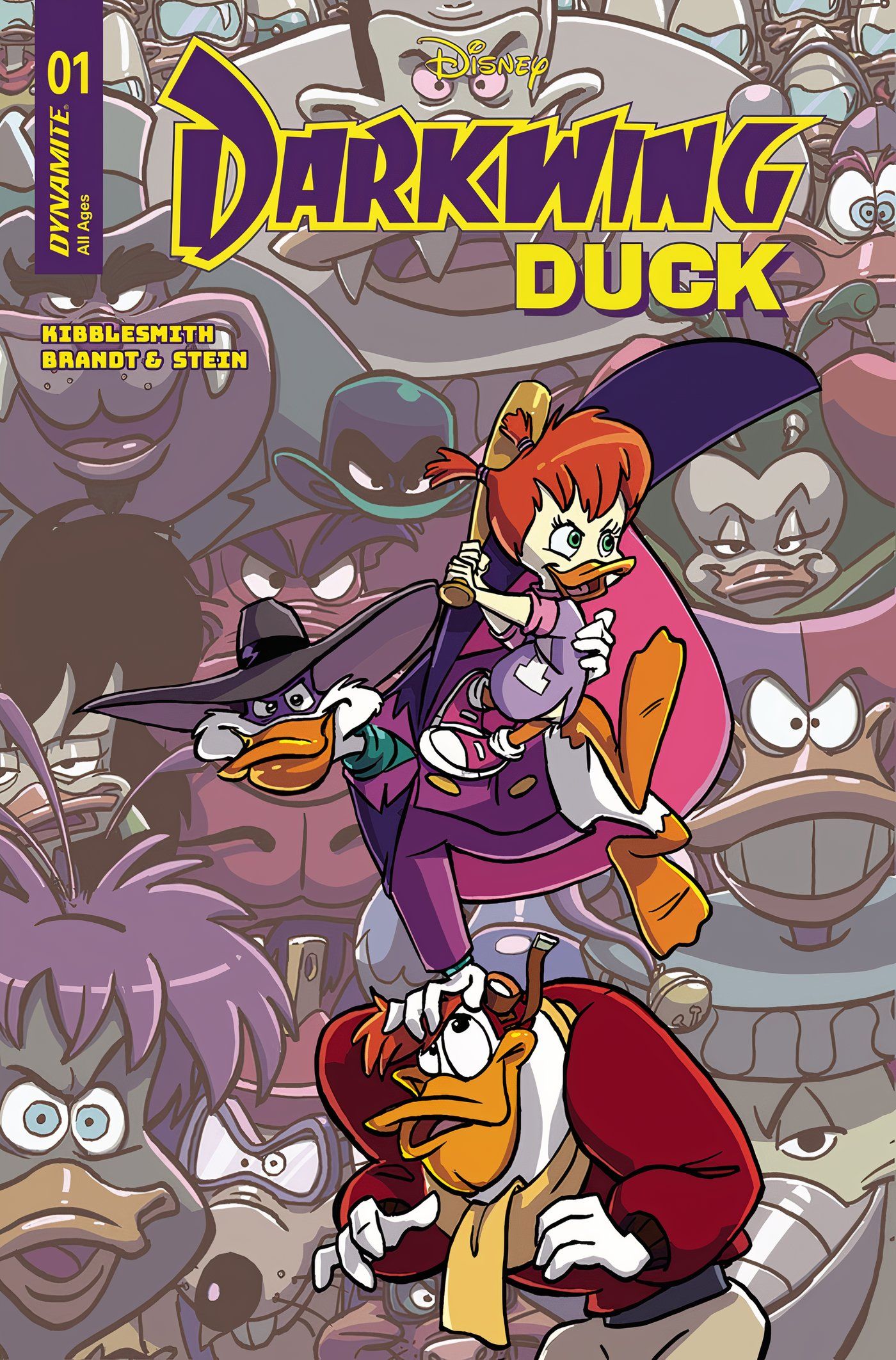 Capa Darkwing Duck #1 (Tad Stones)