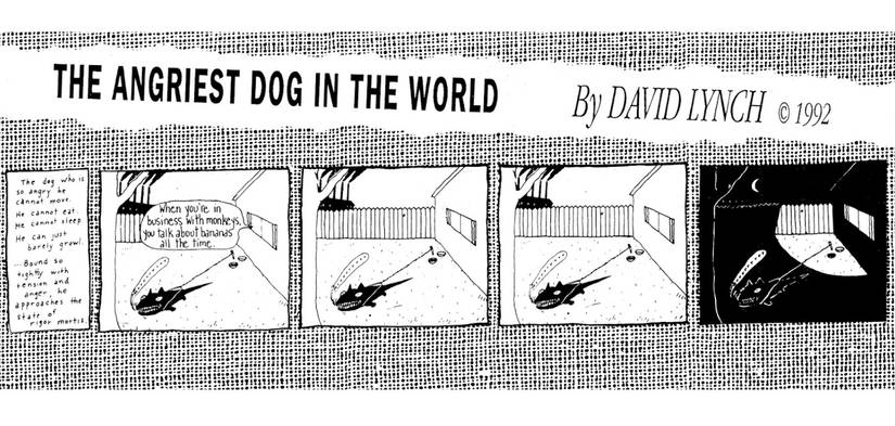 david lynch angriest dog in the world bananas