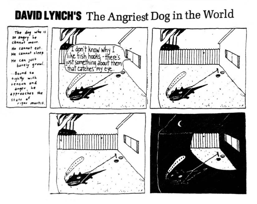 david lynch angriest dog in the world fish hooks