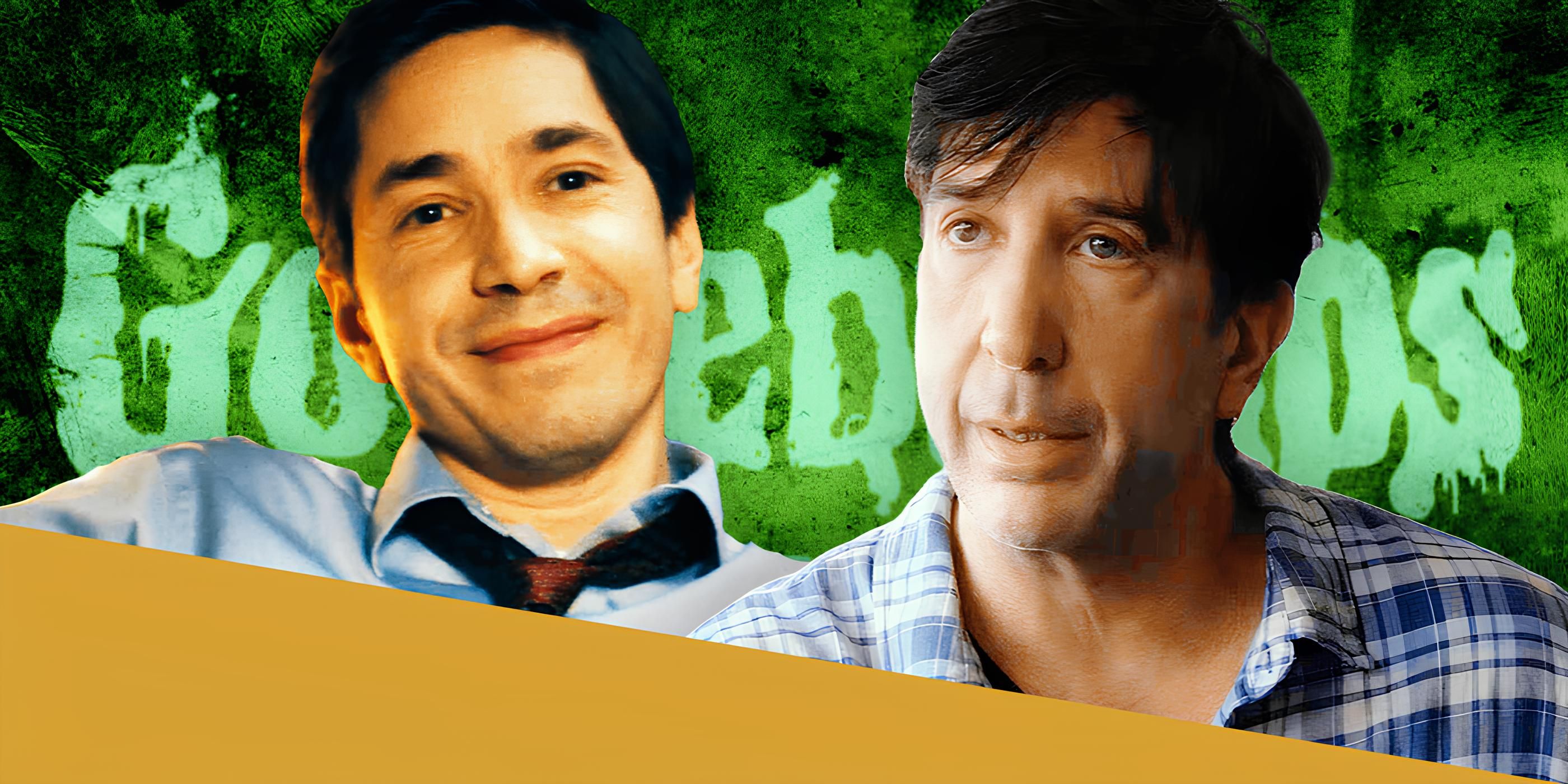 David Schwimmer in Goosebumps- The Vanishing and Justin Long Smiling in Goosebumps season 1