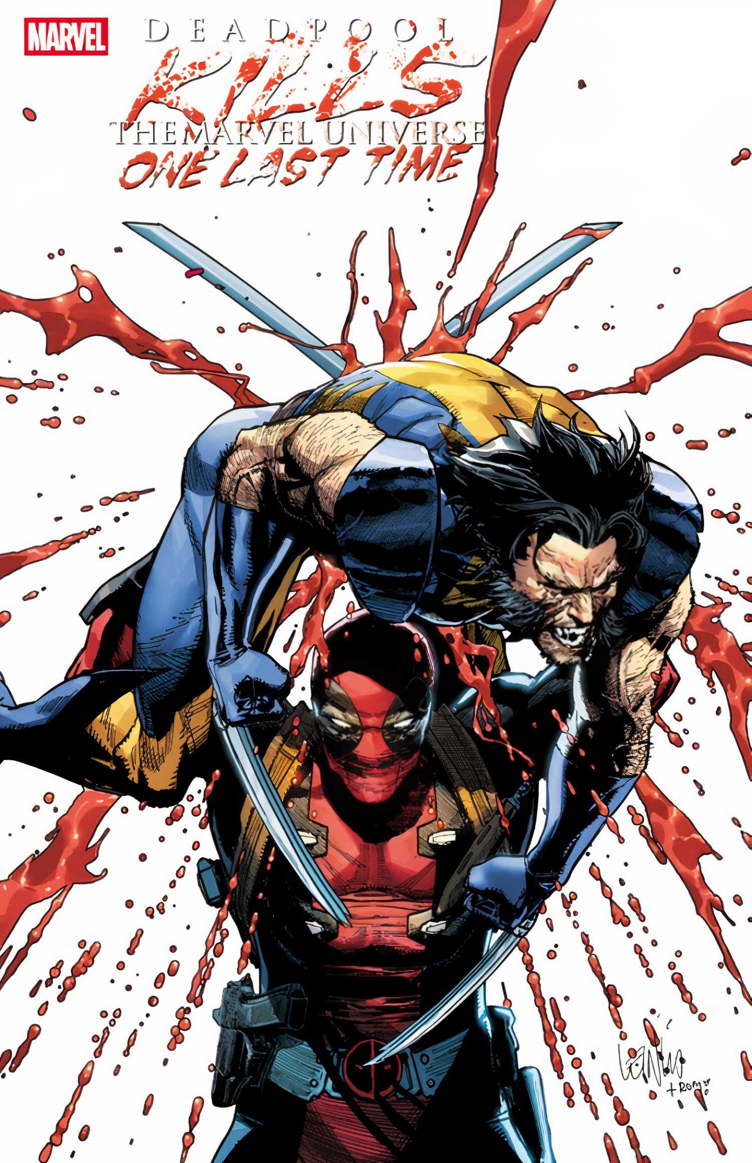 Deadpool Kills the Marvel Universe One Last Time #1 francis variant cover art Wolverine