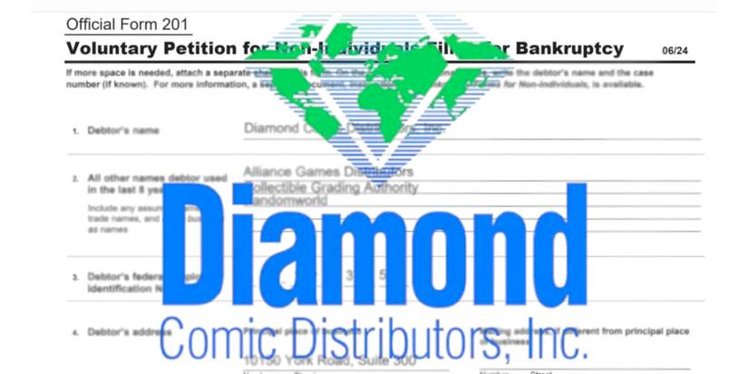 diamond comics distributors bankruptcy