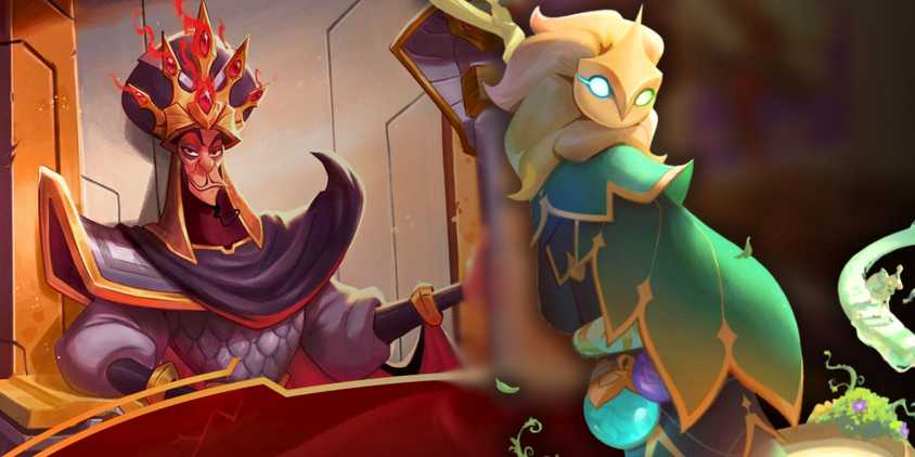 Disney Lorcana Reign Of Jafar with the unique character Archazia