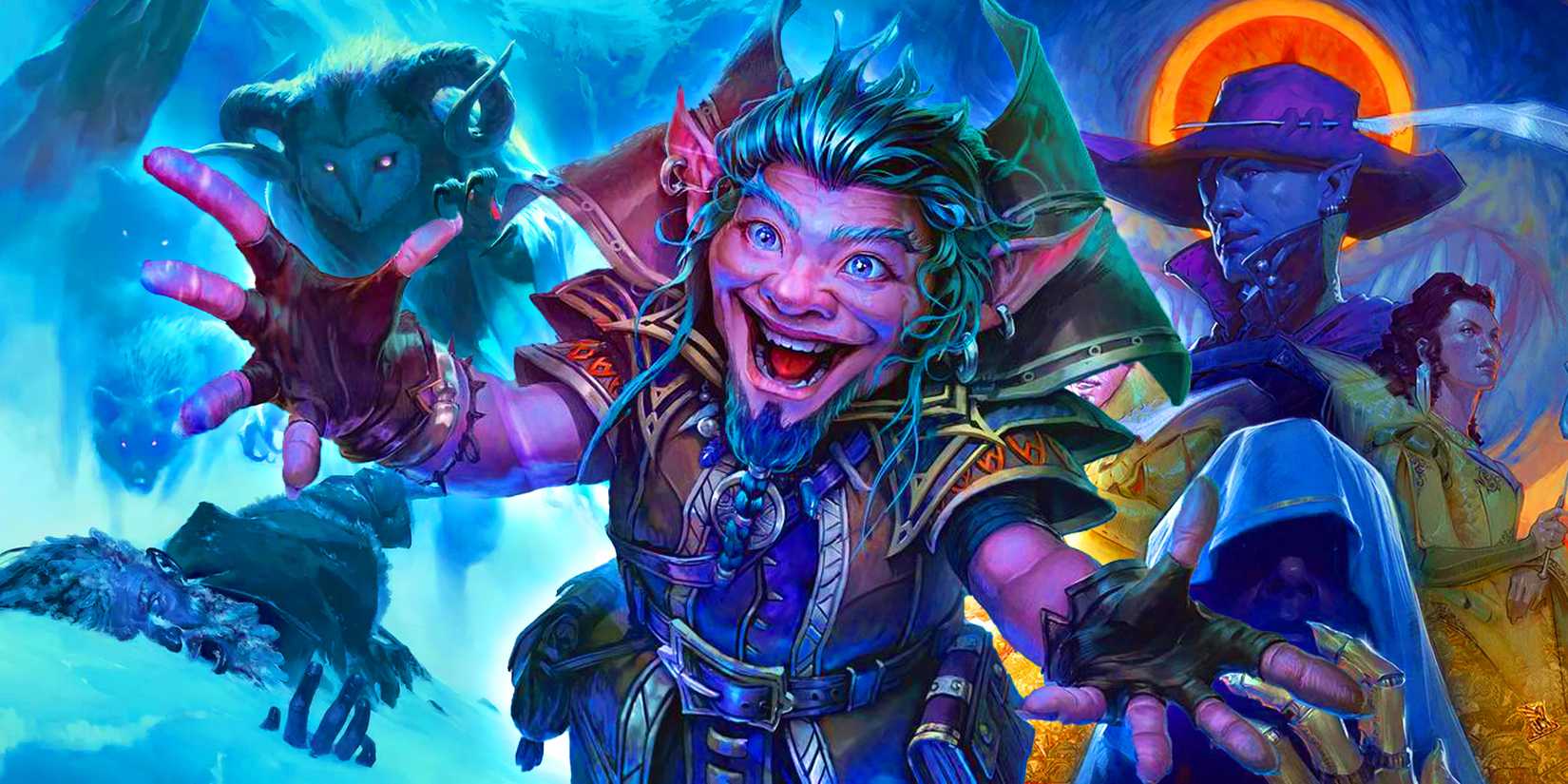 Dnd warlock with dnd 5e campaigns keyart
