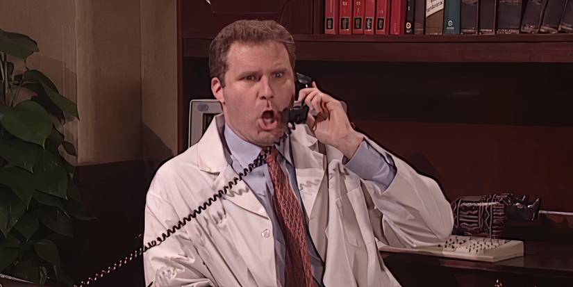 Will Ferrell as Dr. Beaman on Saturday Night Live