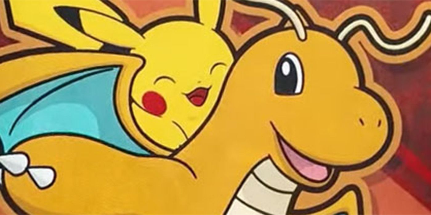 dragonite and pikachu