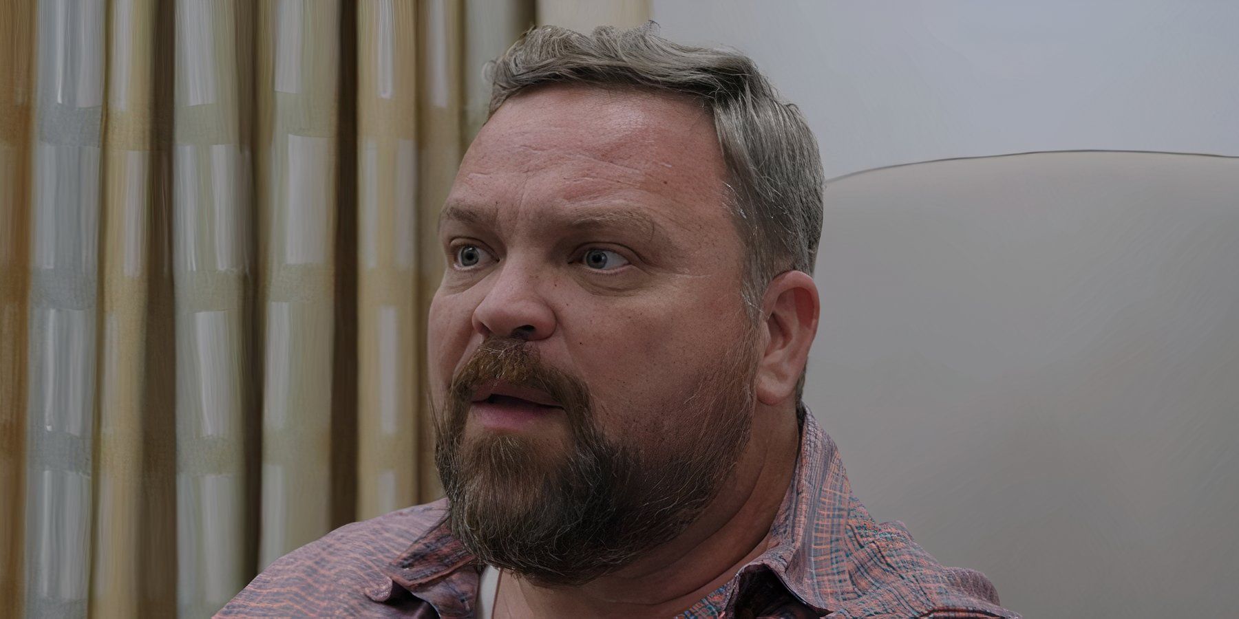 Driscoll looking shocked in Pitt episode 4