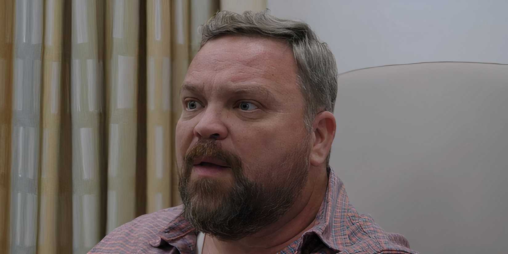 Driscoll looking shocked in The Pitt episode 4