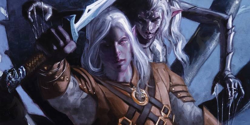 Drizzt Do'Urden in The Legend of Drizzt.