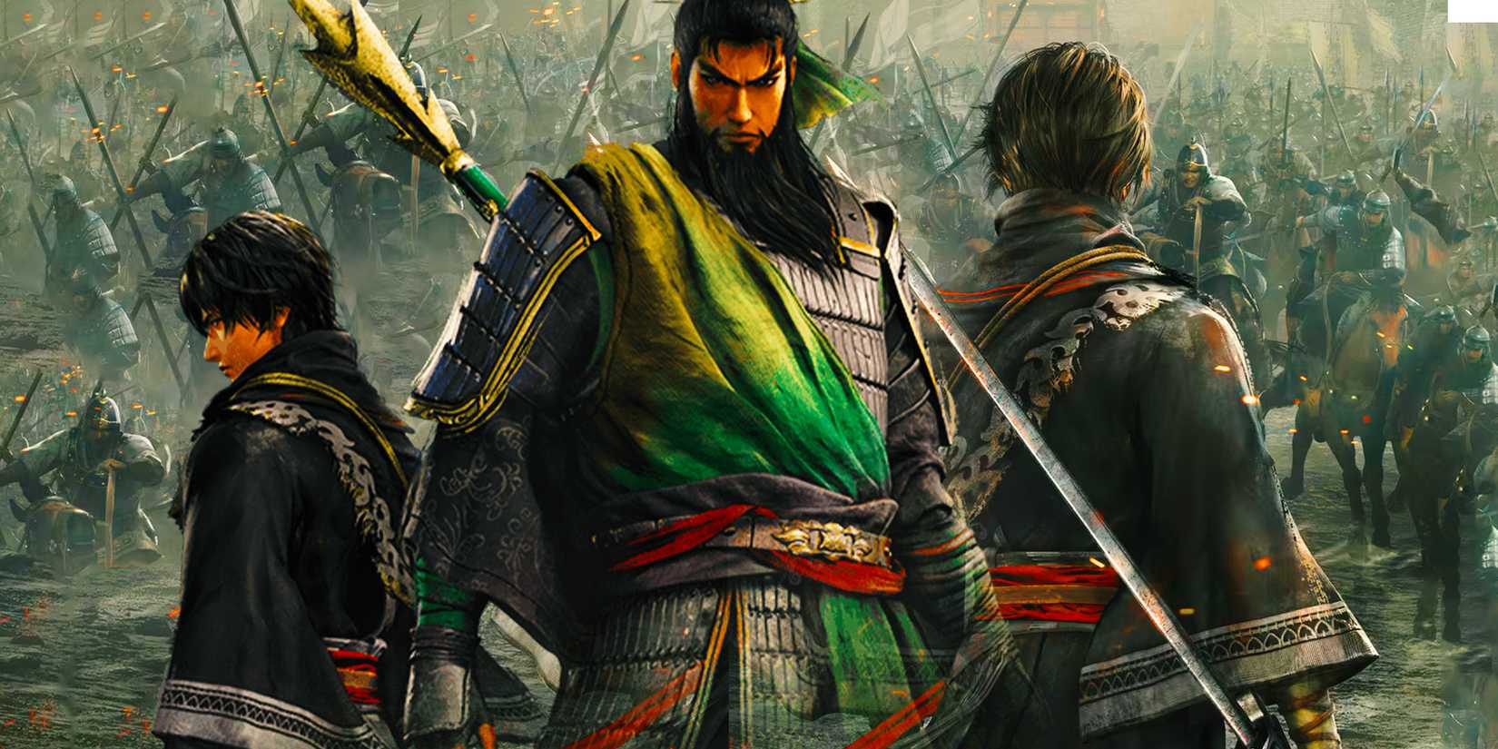 Dynasty Warriors Origins characters with weapons