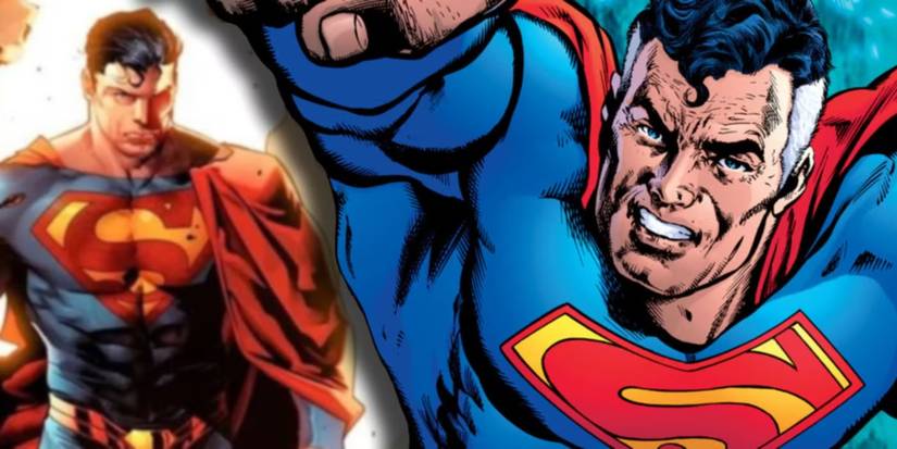 Earth-1 and Earth-2 Superman