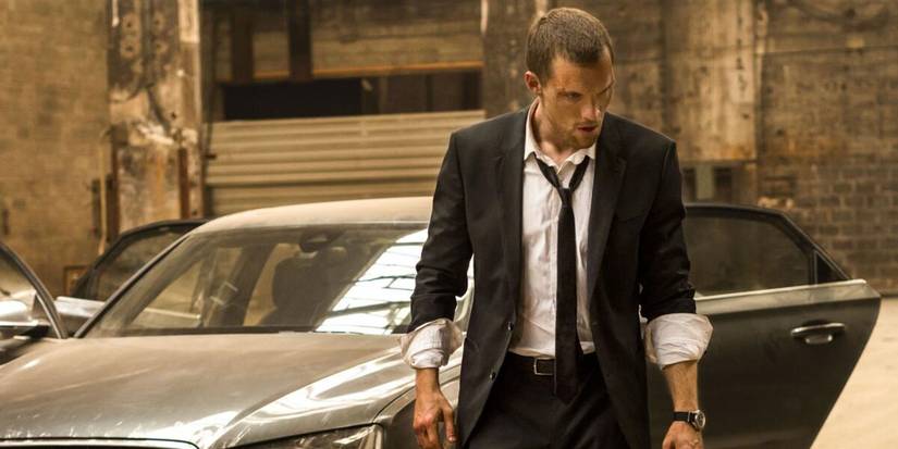 Ed Skrein looking brooding in The Transporter Refueled