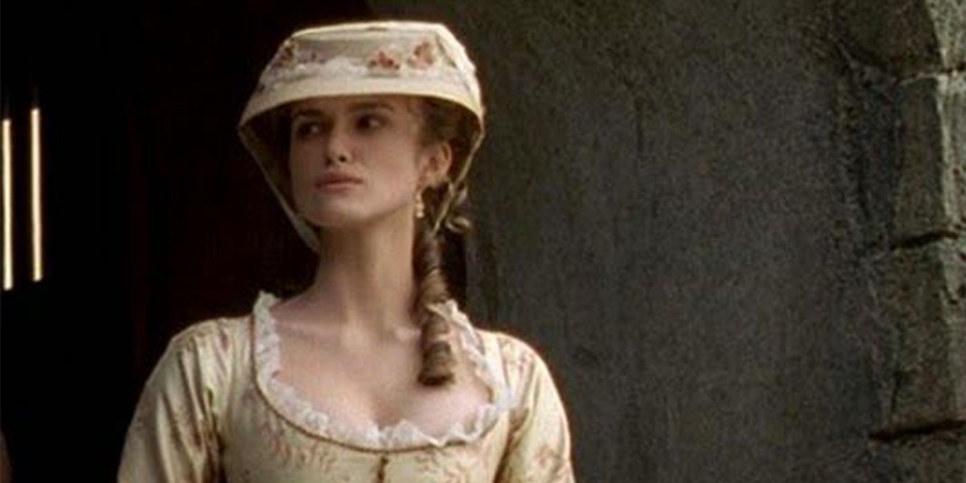 Elizabeth Swann in Pirates of the Caribbean