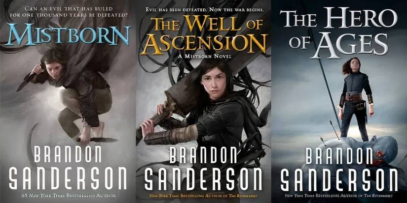 Mistborn Era 1 Book Covers