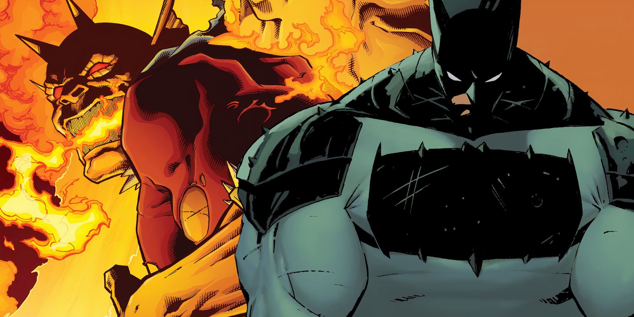 Etrigan the Demon Looking over at Absolute Batman DC Featured