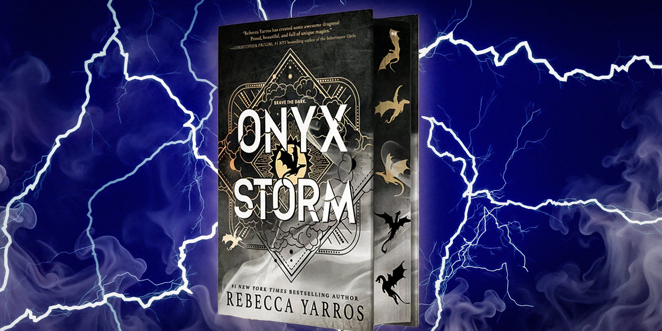 Capa do livro Onyx Storm, de Rebecca Yarros