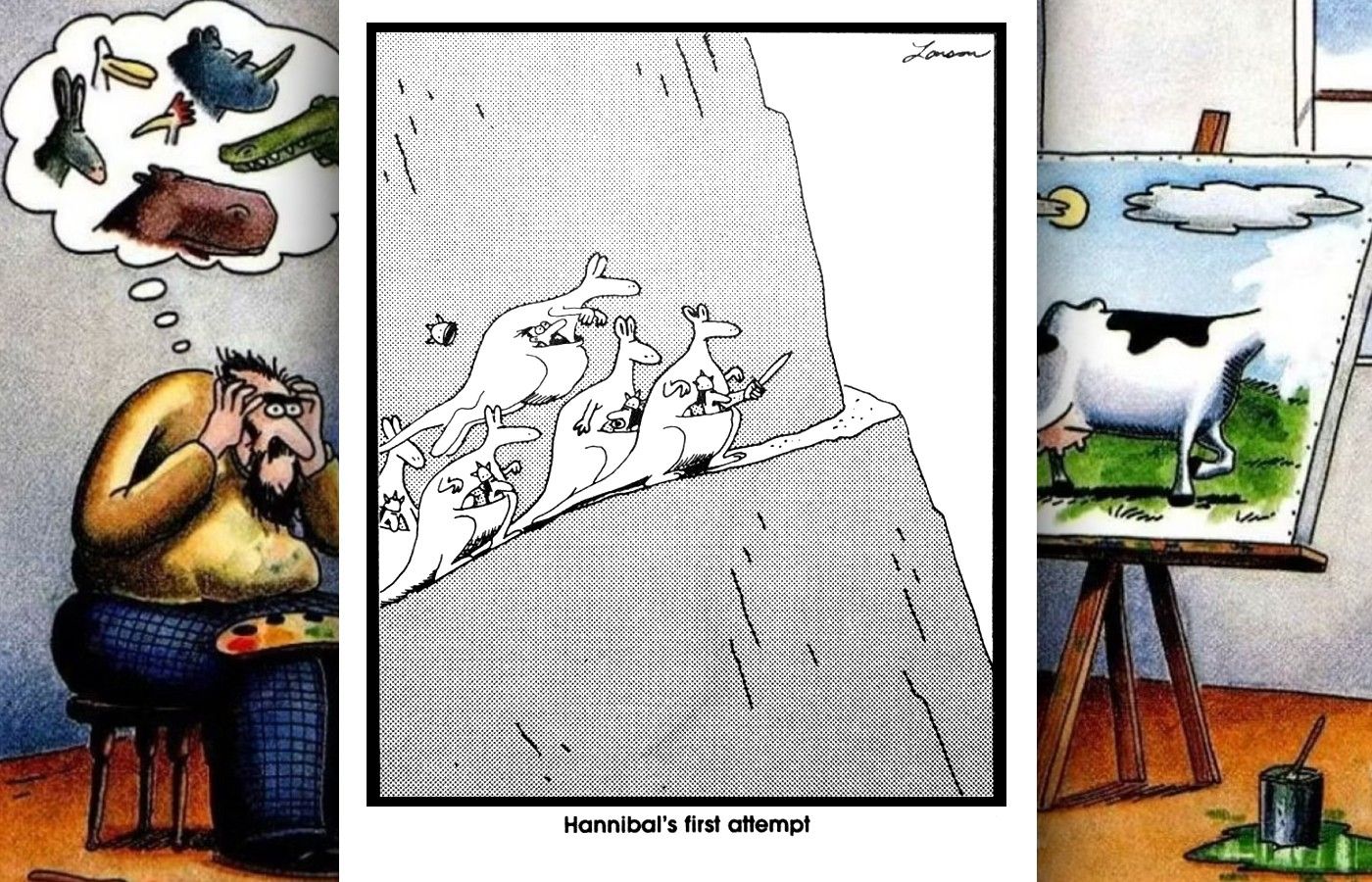 far side hannibal crosses the alps on kangaroos