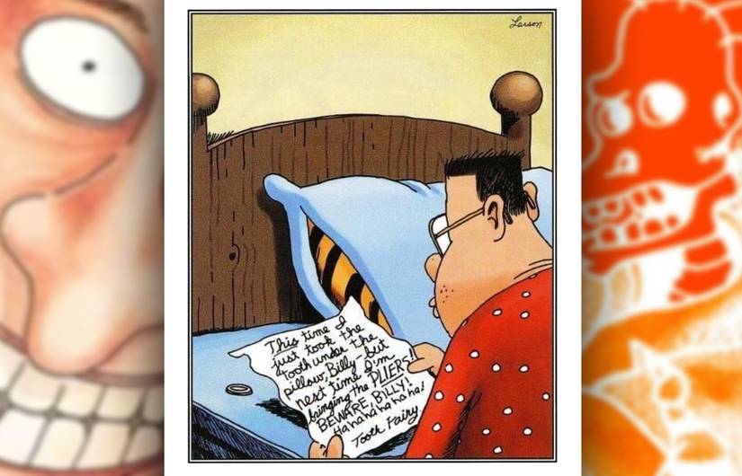 far side tooth fairy comic