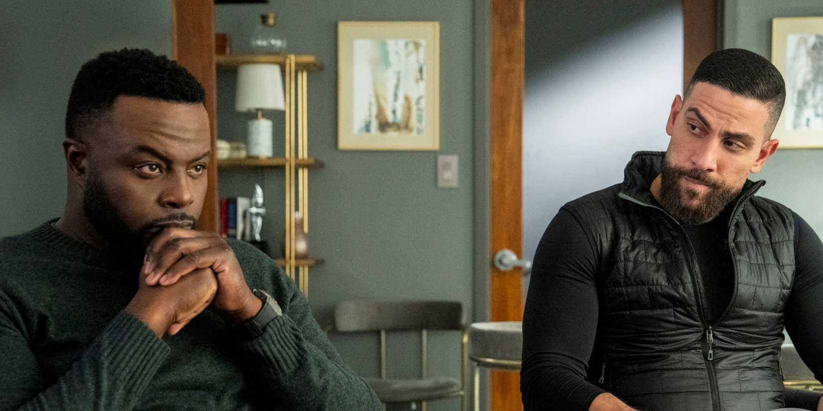 FBI OA And Clay sitting together in an office