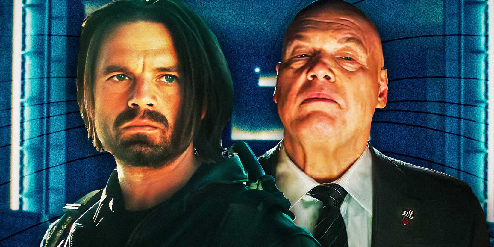 Fisk-in-Daredevil-Born-Again,-and-Bucky-Barnes-from-Thunderbolts