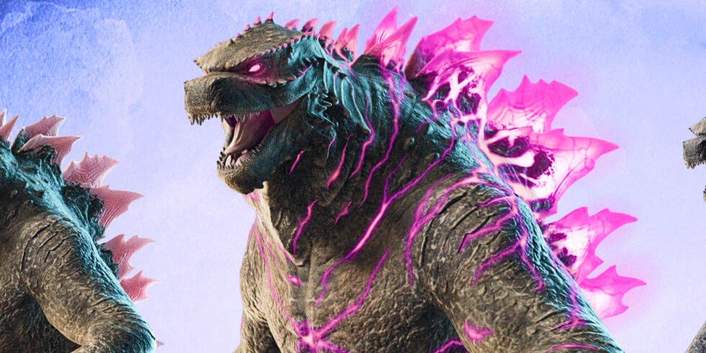 Fortnite Godzilla evolved close up