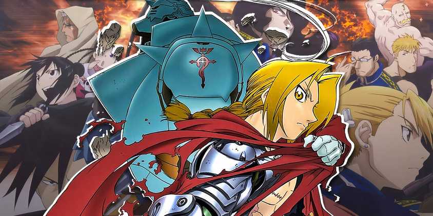 Collage of Fullmetal Alchemist Brotherhood