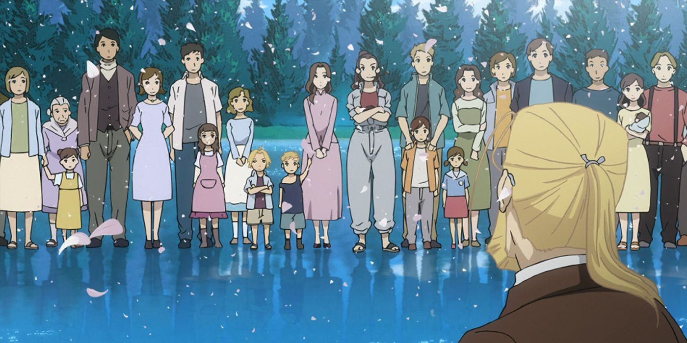 Hohenheim has a vision of his family and friends.