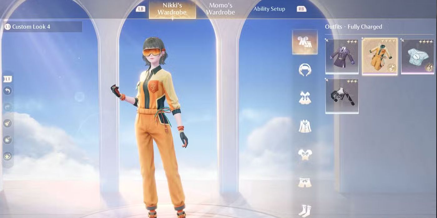 fully charged the electrician outfit in infinity nikki